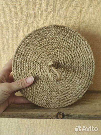 Шкатулка для украшений и мелочей, корзинка джут