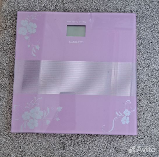 Весы напольные электронные Scarlet
