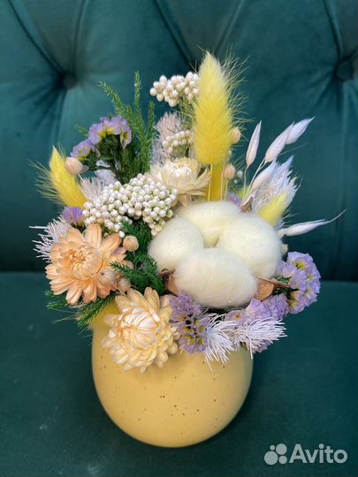 Сухоцветы букет