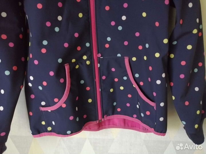 Куртка деми softshell HM 140-146р