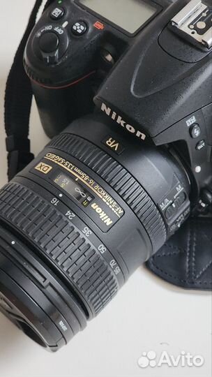 Фотоаппарат nikon d7000 с объективом 16-85 mm