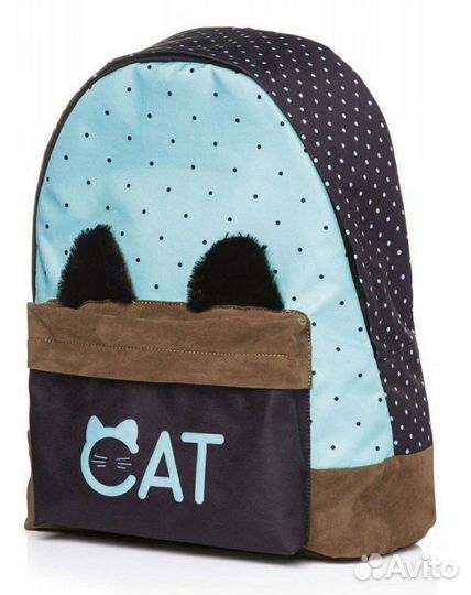 Рюкзак Hatber Basic cat новый