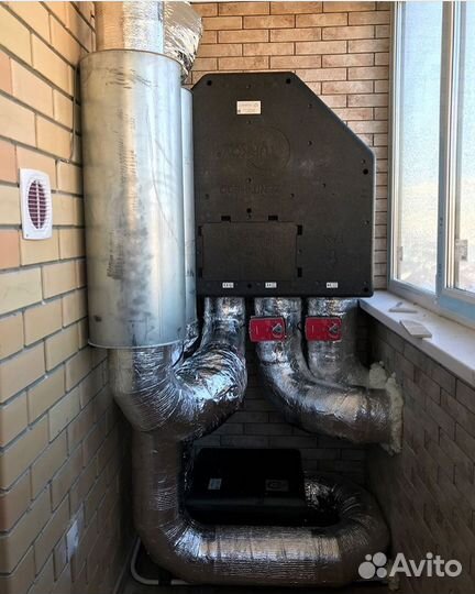 Приточно-вытяжная установка Breezart, своя бригада