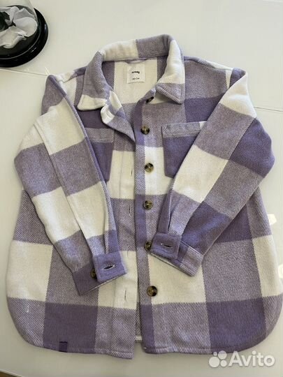 Рубашка утепленная для девочки