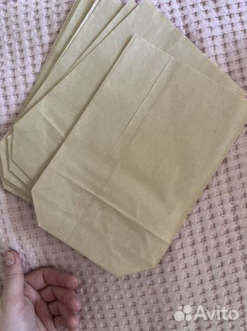 Пакеты небольшие без ручек