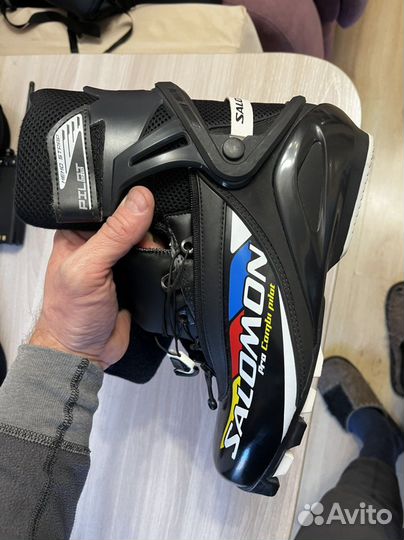 Лыжные ботинки salomon pro combi pilot