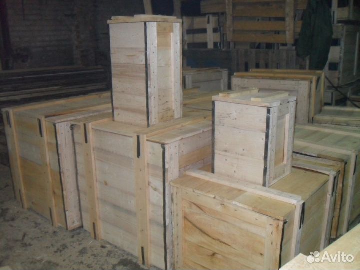 Деревянные и фанерные ящики