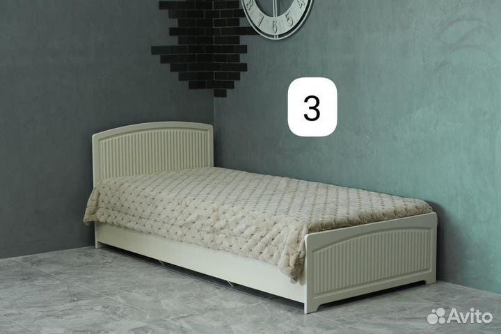 Кровать односпальная, кровать 90/2