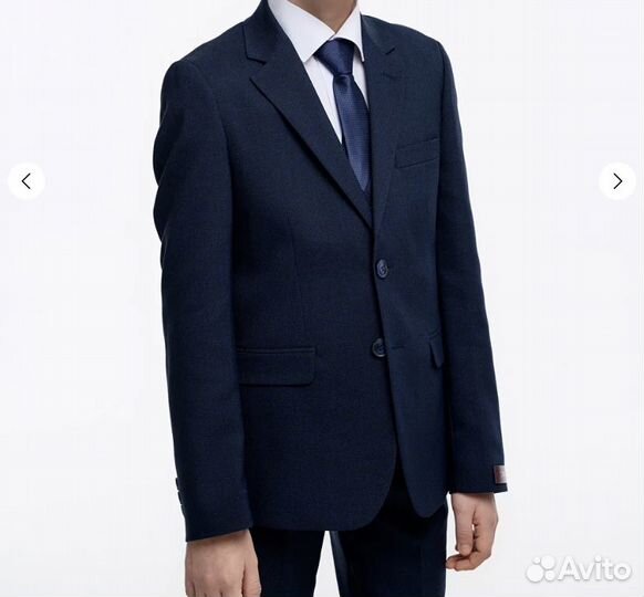 Пиджак школьный для мальчика 158