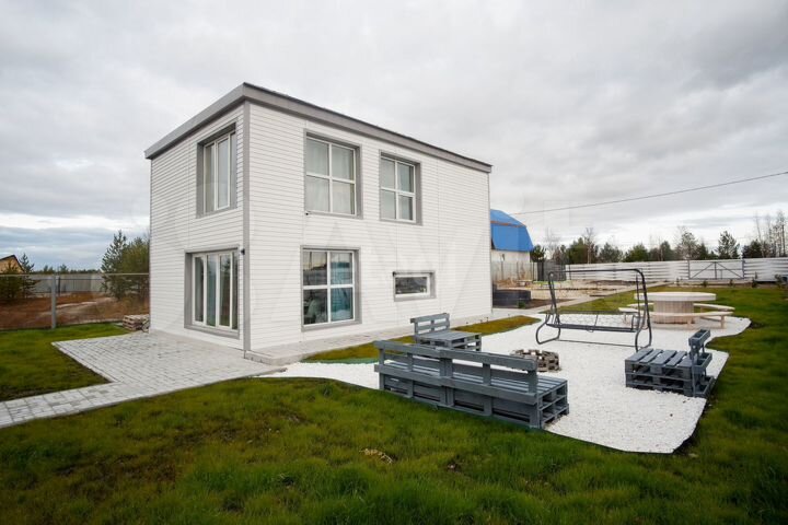 Дом 93,3 м² на участке 9 сот.