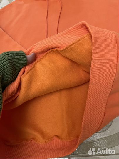 Толстовка/худи теплый 100% хлопок