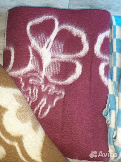 Одеяло шерстяное СССР