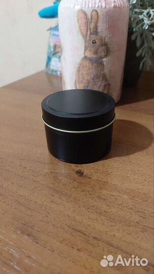 Ароматическая свеча ручной работы с ромашкой