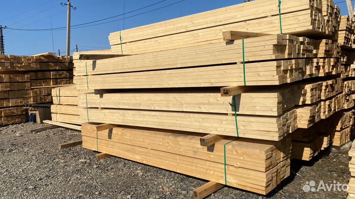 Доска и брус естественной влажности
