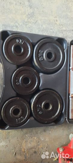 Гантели в наборе