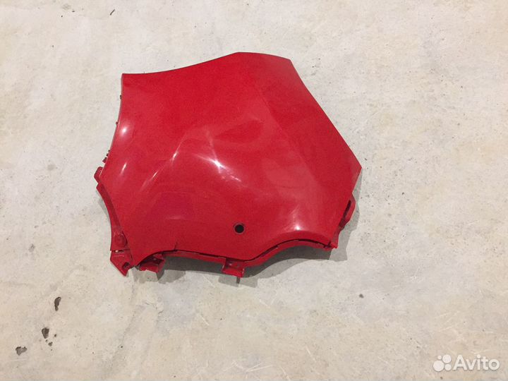 Накладка заднего бампера левая Kia Soul 2013-16