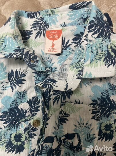 Рубашка на мальчика 86