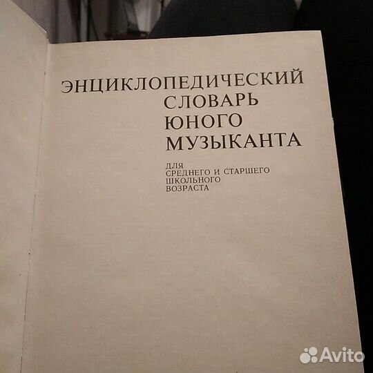 Словарь юного музыканта