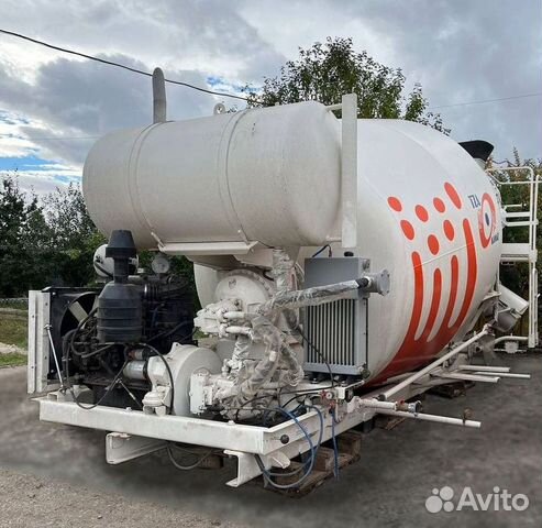 Установка миксера 6, 7 кубов