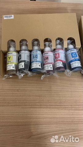 Оригинальные Чернила для принтера epson l805