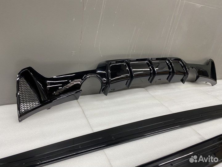 Перфоманс сплиттер диффузор лезвия BMW F32