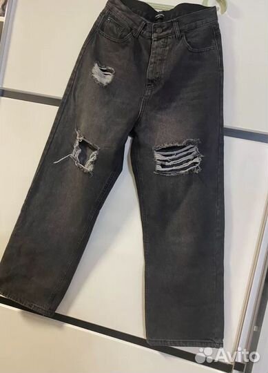 Balenciaga Baggy Distressed Jeans