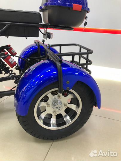 Трехколесный электроскутер Citycoco Trike GT X11