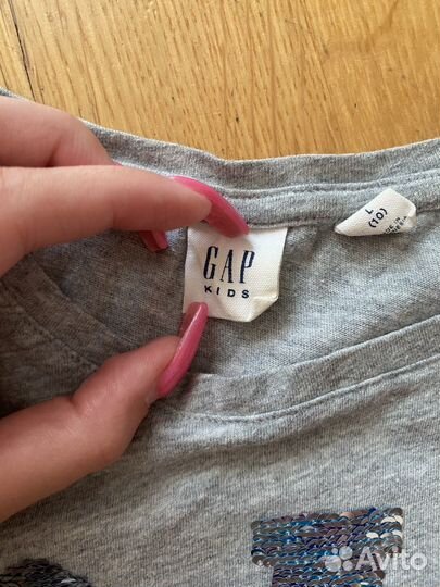 Футболка gap для девочки 140
