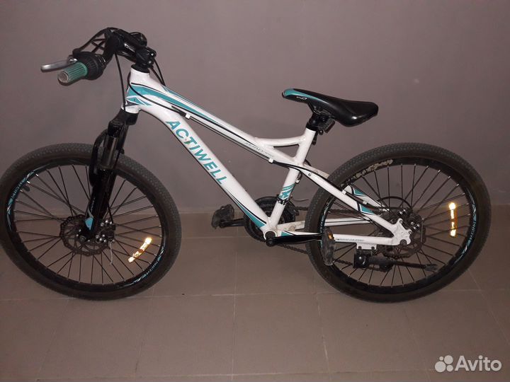 Велосипед Actiwel Journey бело-голубой