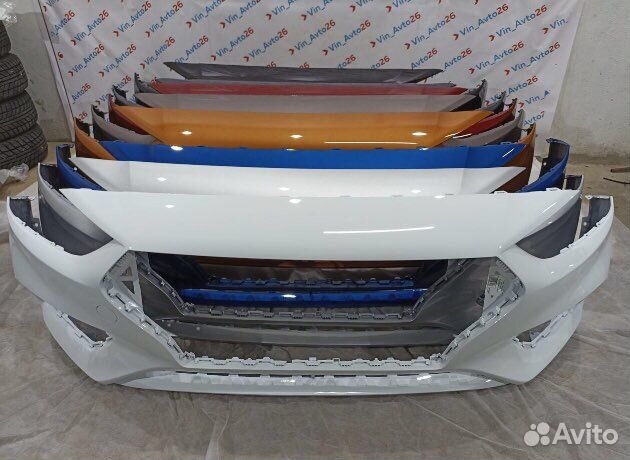 Бампер передний hyundai solaris 2011-2021 в цвет