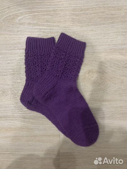 Носки вязаные женские