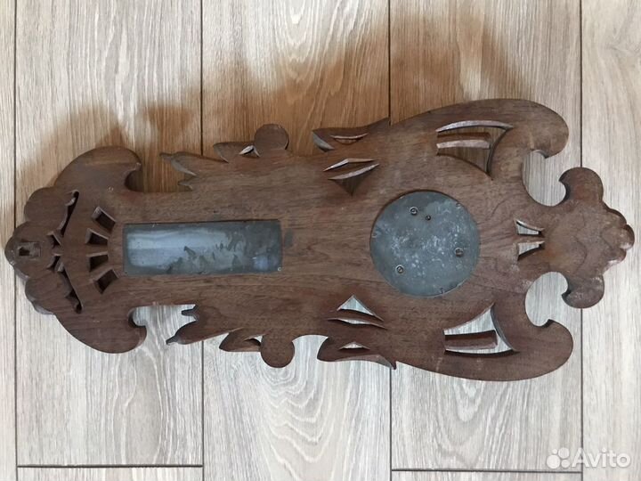 Большой Старинный барометр/термометр Германия 40 г