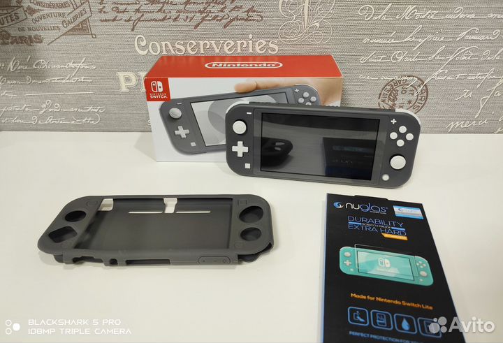 Nintendo switch lite прошитая + 512гб