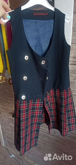 Сарафан школьный 107 (95 ф)