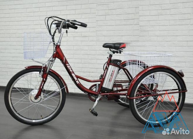 Велосипед электро трехколесный 250W Farmer E-3W 6