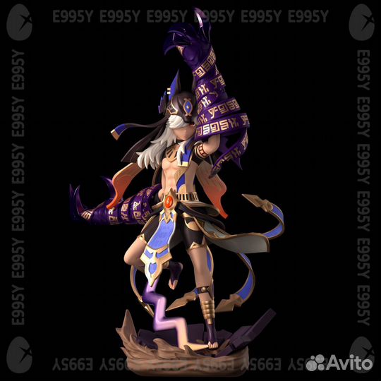 Фигурки из геншин импакт, 3D печать