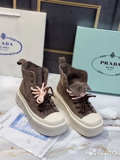 Prada кеды женские