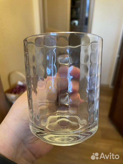 Кружка стеклянная 15шт