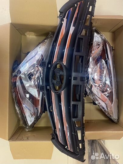 Фара Hyundai Solaris