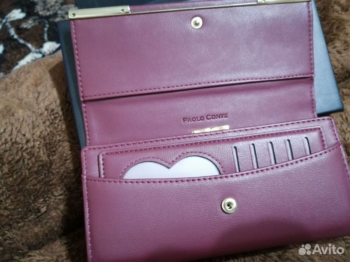Кошелек женский кожаный новый