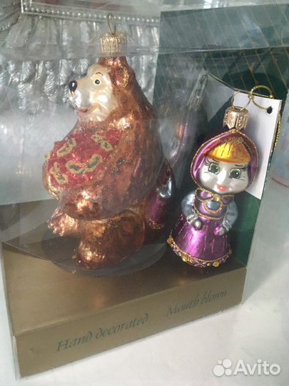 Стеклянные игрушки Ирена