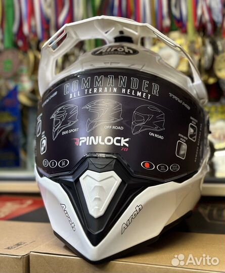 Мотошлем Airoh Commander (тур-эндуро)