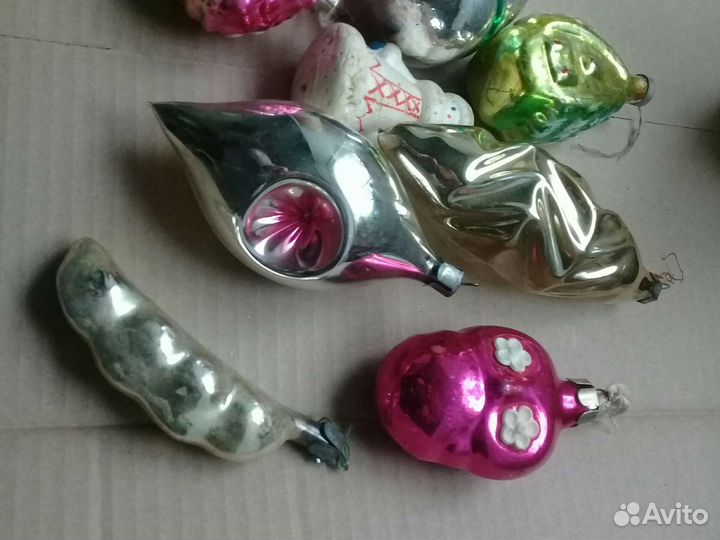 Елочные игрушки СССР