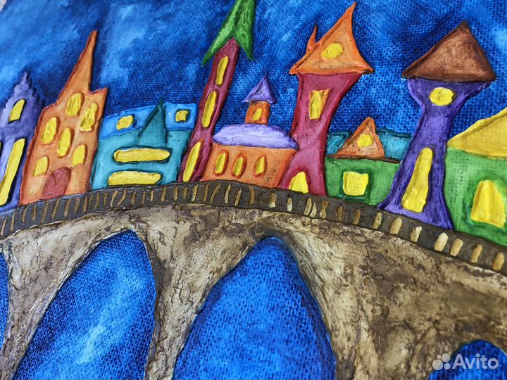 Картина горбатый мост