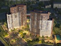 1-к. квартира, 38 м², 21/25 эт.