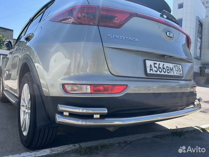 Кенгурятник, обвес на Kia Sportage