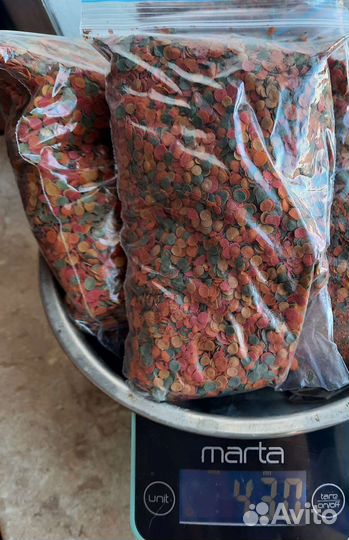 Корм Тетра остатки чипсы хлопья Crips Flakes