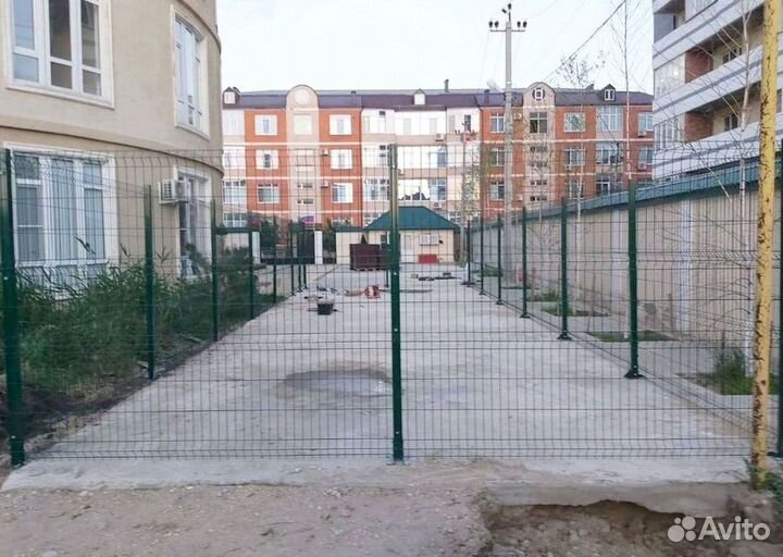 Забор из 3D сетки