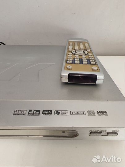 DVD плеер караоке BBK DV523S с микрофоном