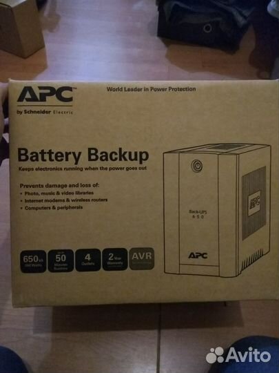 Ибп APS Back-UPS BX650CI